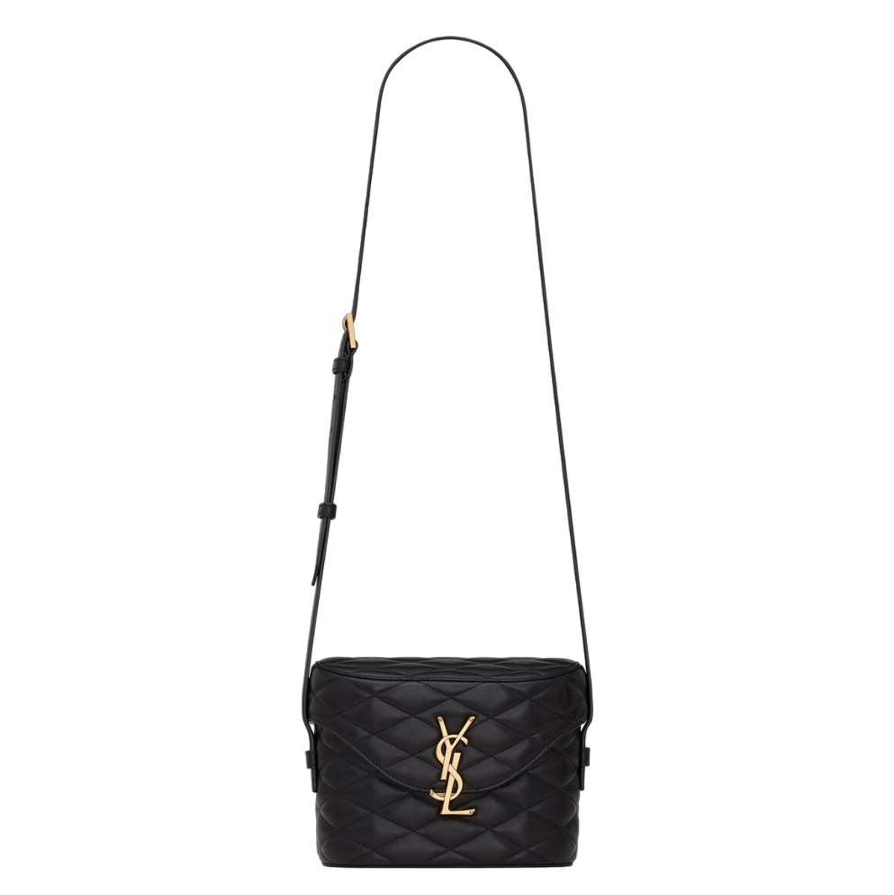Saint Laurent June Box Bag in Quilted Lambskin - YB043