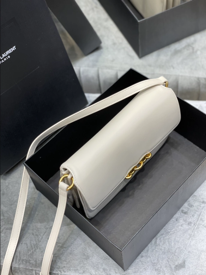 Saint Laurent June Box Bag in Quilted Lambskin - YB045