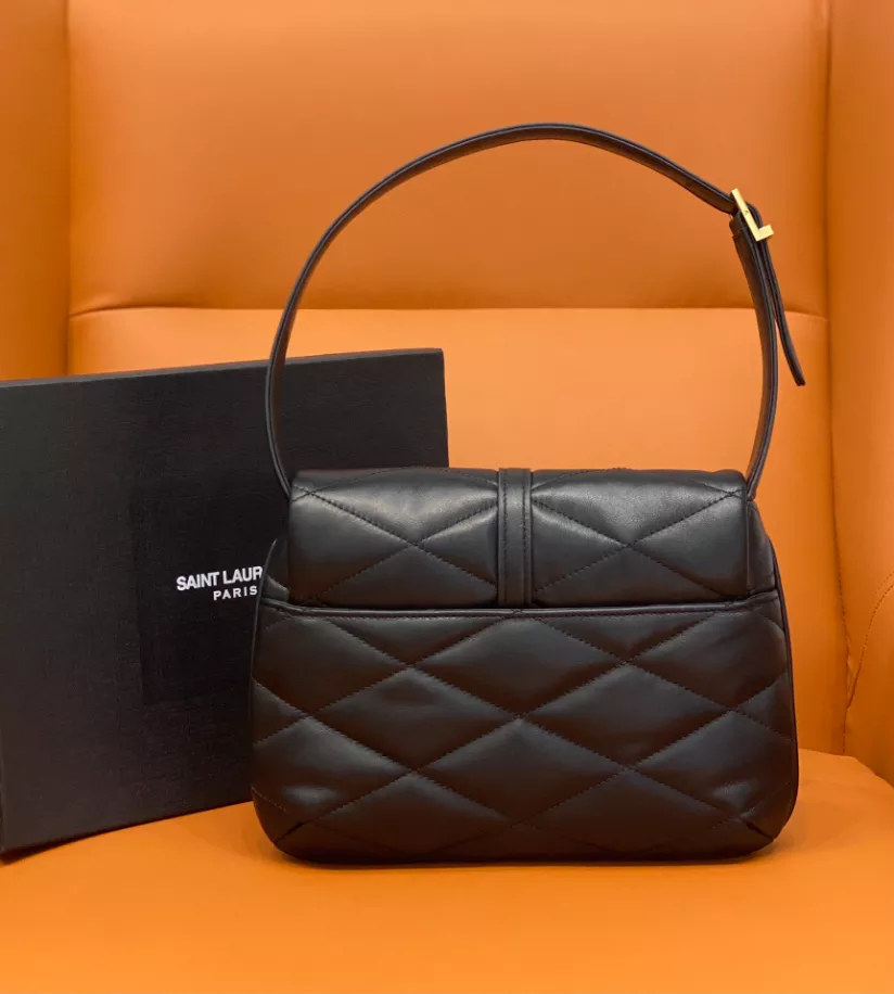 Saint Laurent Le 57 Hobo Bag in Quilted Lambskin - YB036