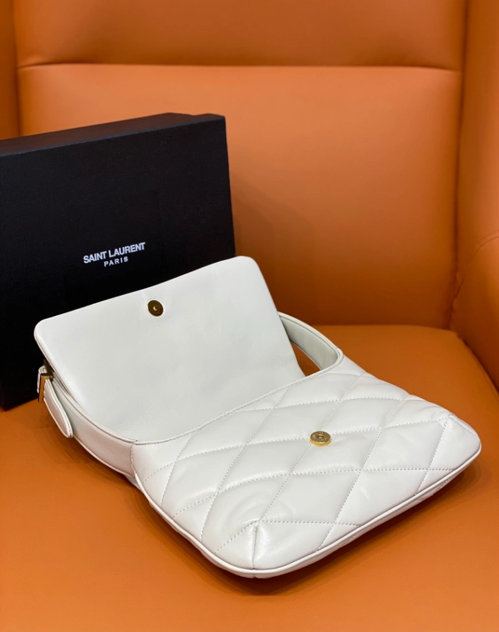 Saint Laurent Le 57 Hobo Bag in Quilted Lambskin - YB037