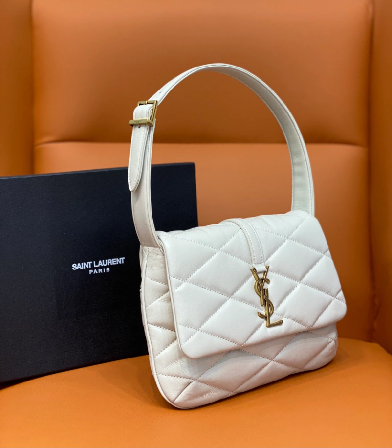 Saint Laurent Le 57 Hobo Bag in Quilted Lambskin - YB037