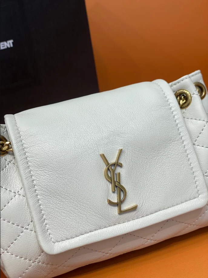 Saint Laurent Mini Nolita in Lambskin - YB038