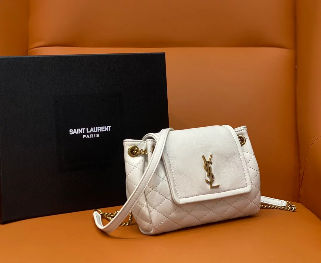 Saint Laurent Mini Nolita in Lambskin - YB038
