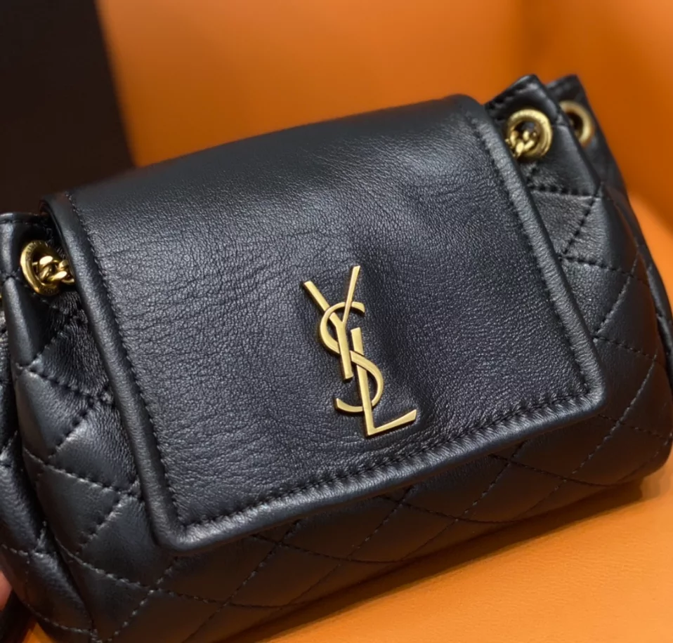 Saint Laurent Mini Nolita in Lambskin - YB039