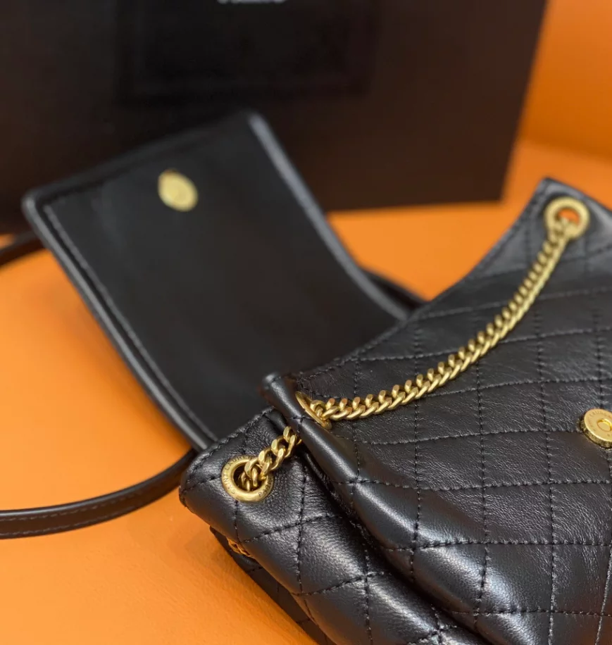 Saint Laurent Mini Nolita in Lambskin - YB039