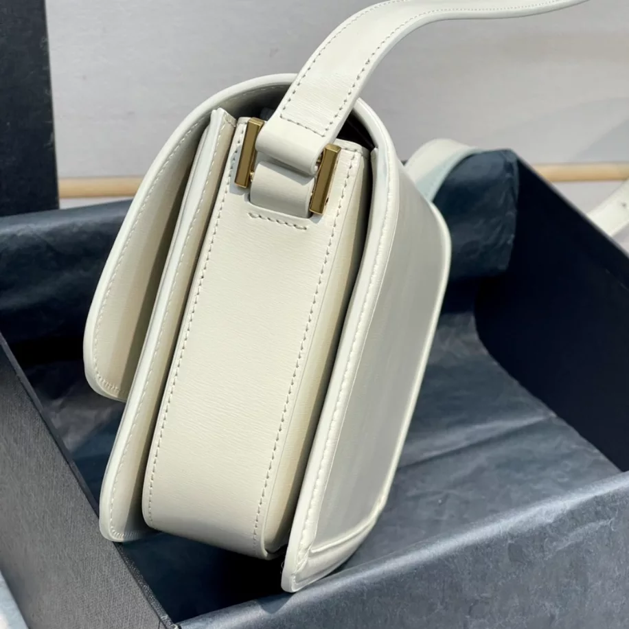 Solferino Medium Satchel in Box Saint Laurent - YB040