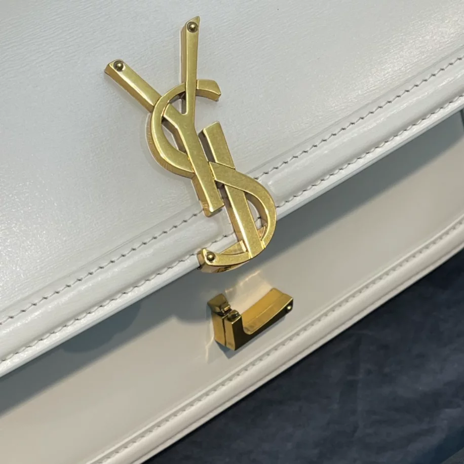 Solferino Medium Satchel in Box Saint Laurent - YB040