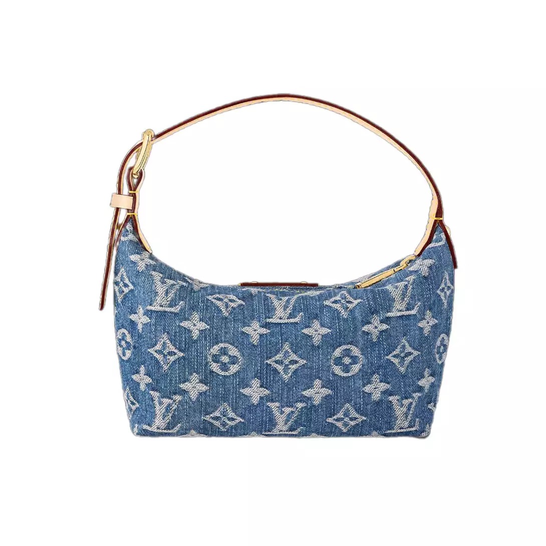 LV Remix Hills Pochette Monogram Denim