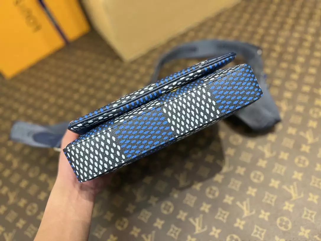 LV Monogram Eclipse Blue and Black