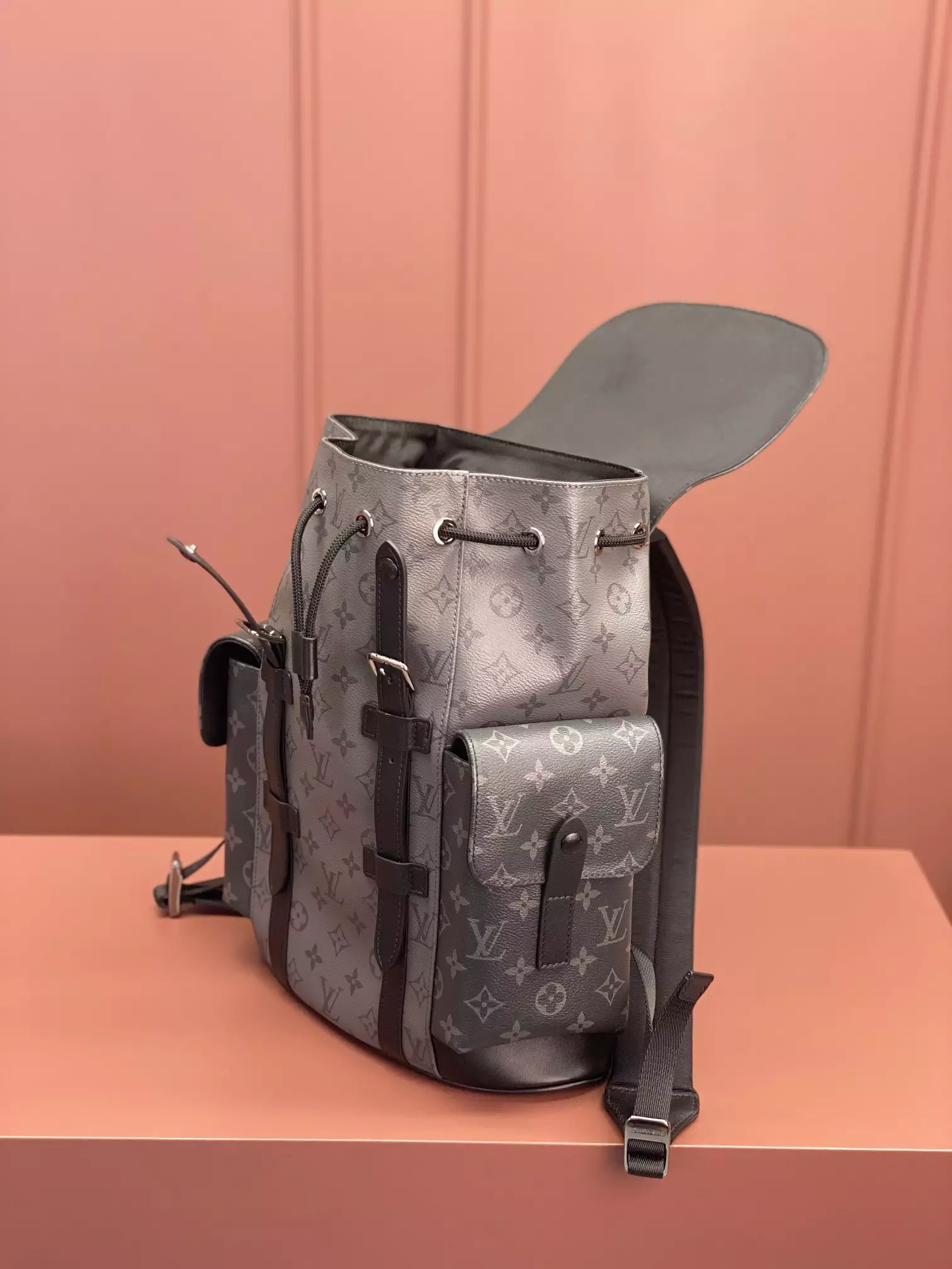 Christopher PM Monogram Eclipse Reverse Canvas