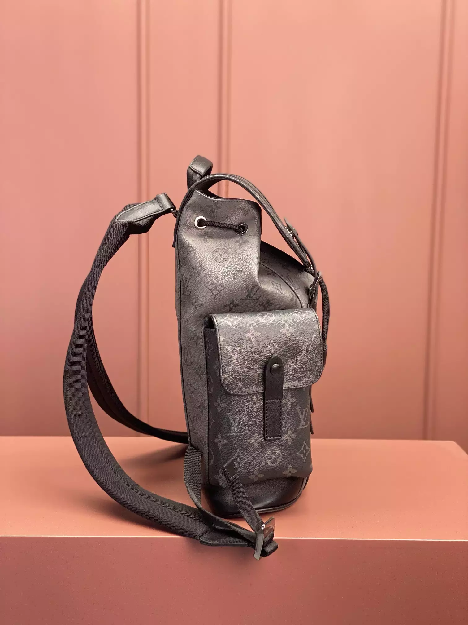 Christopher PM Monogram Eclipse Reverse Canvas