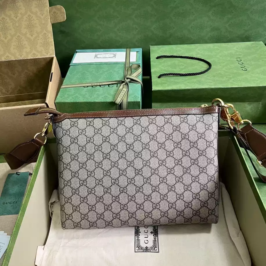 GG Messenger Bag with Interlocking G - GB273