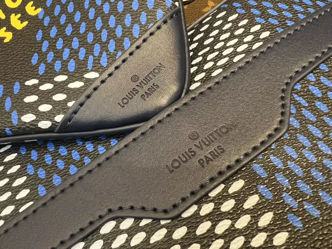 LV Monogram Eclipse Blue and Black