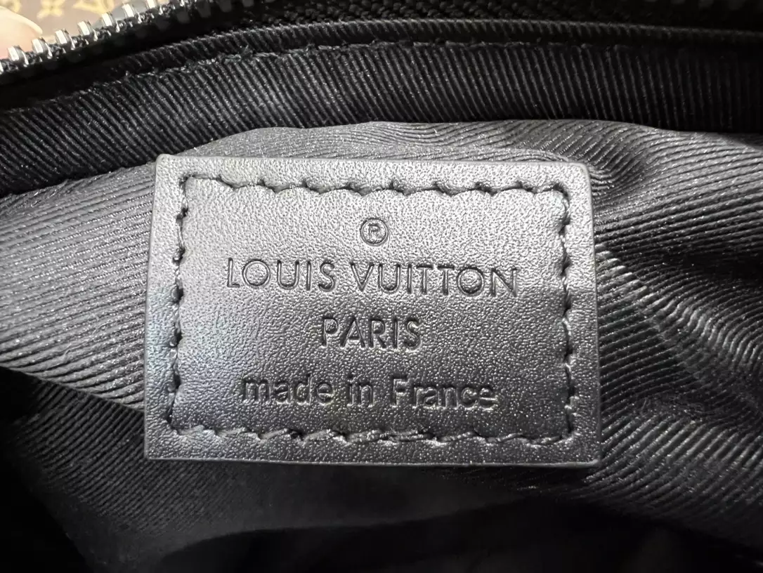 LV Trio Messenger Bag Reverse Monogram Eclipse Canvas Black