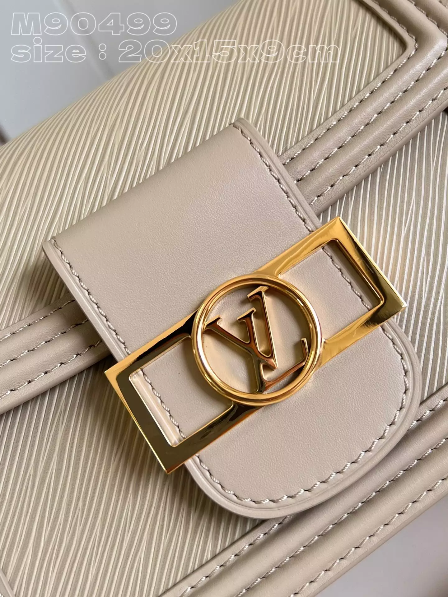 Louis Vuitton Mini Dauphine Poivre Brown