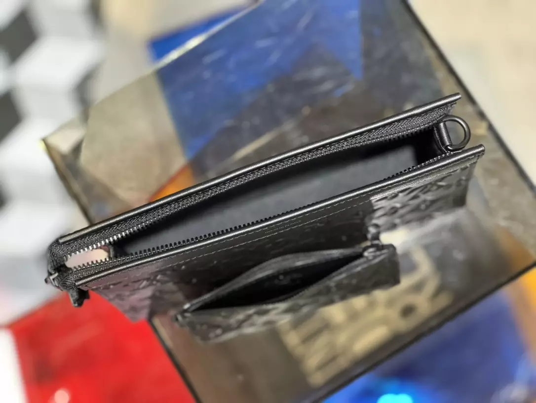 Gaston Wearable Wallet Monogram Shadow Cowhide Leather