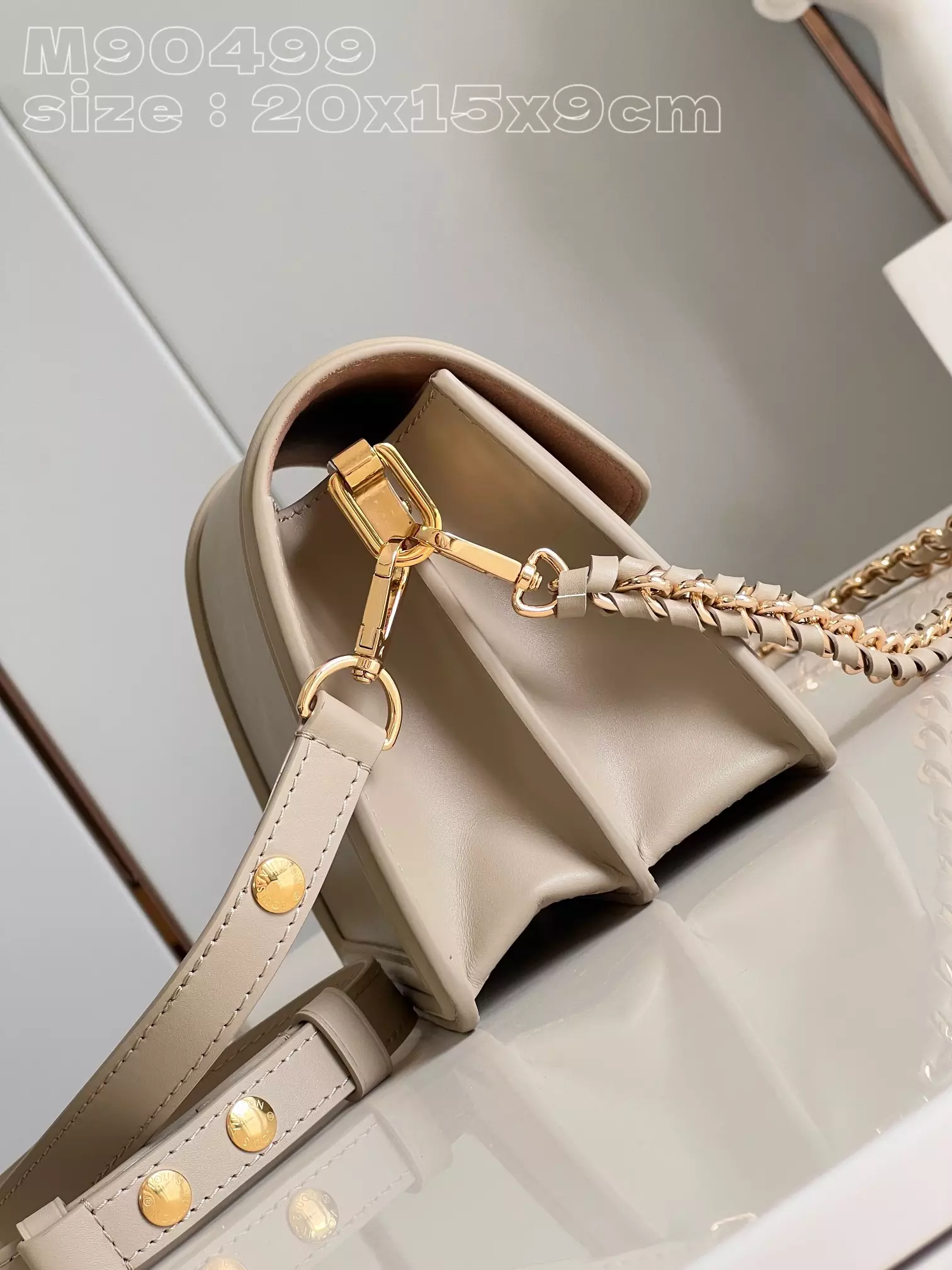 Louis Vuitton Mini Dauphine Poivre Brown