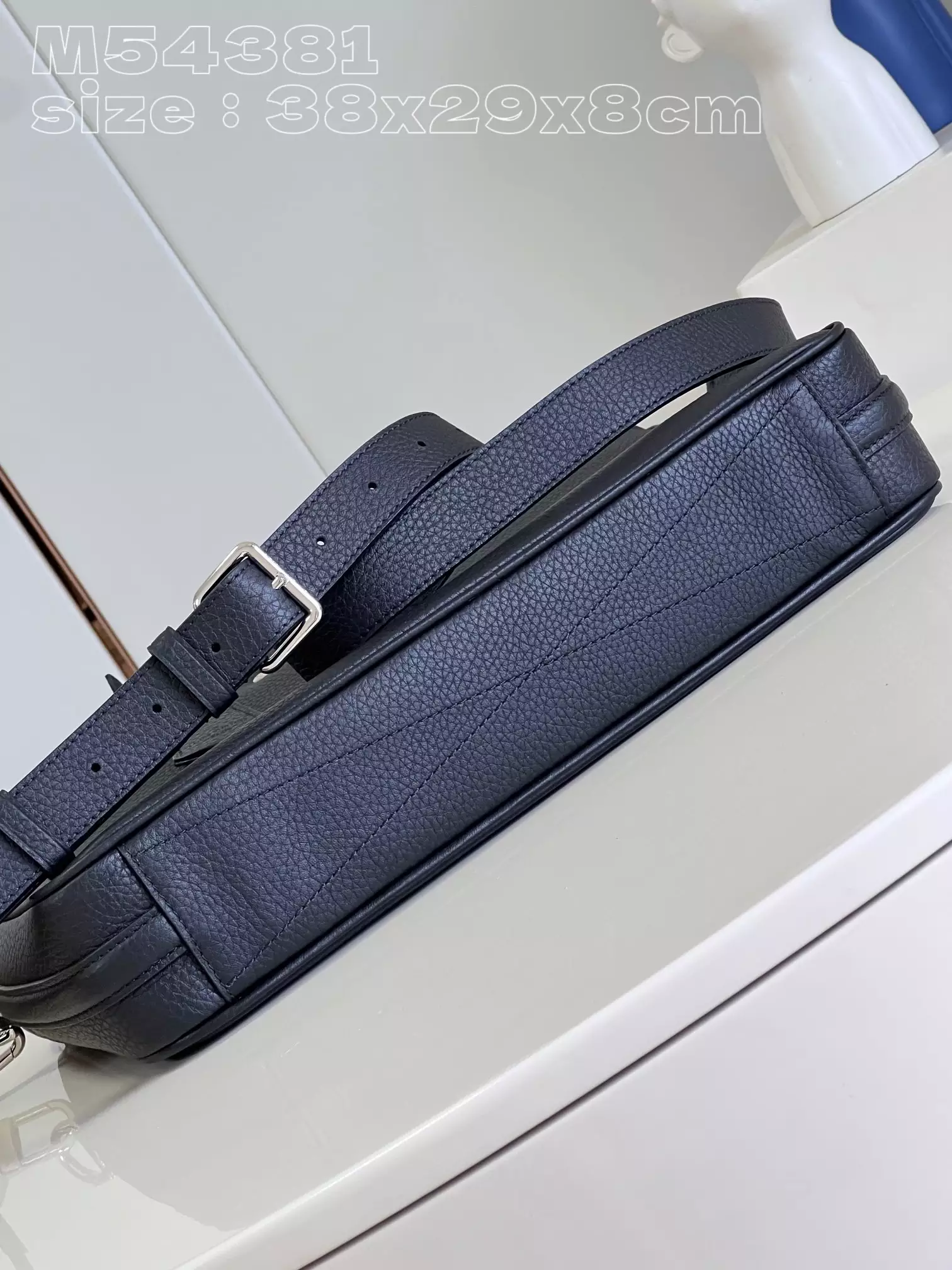 Armand Briefcase Taurillon Black Leather