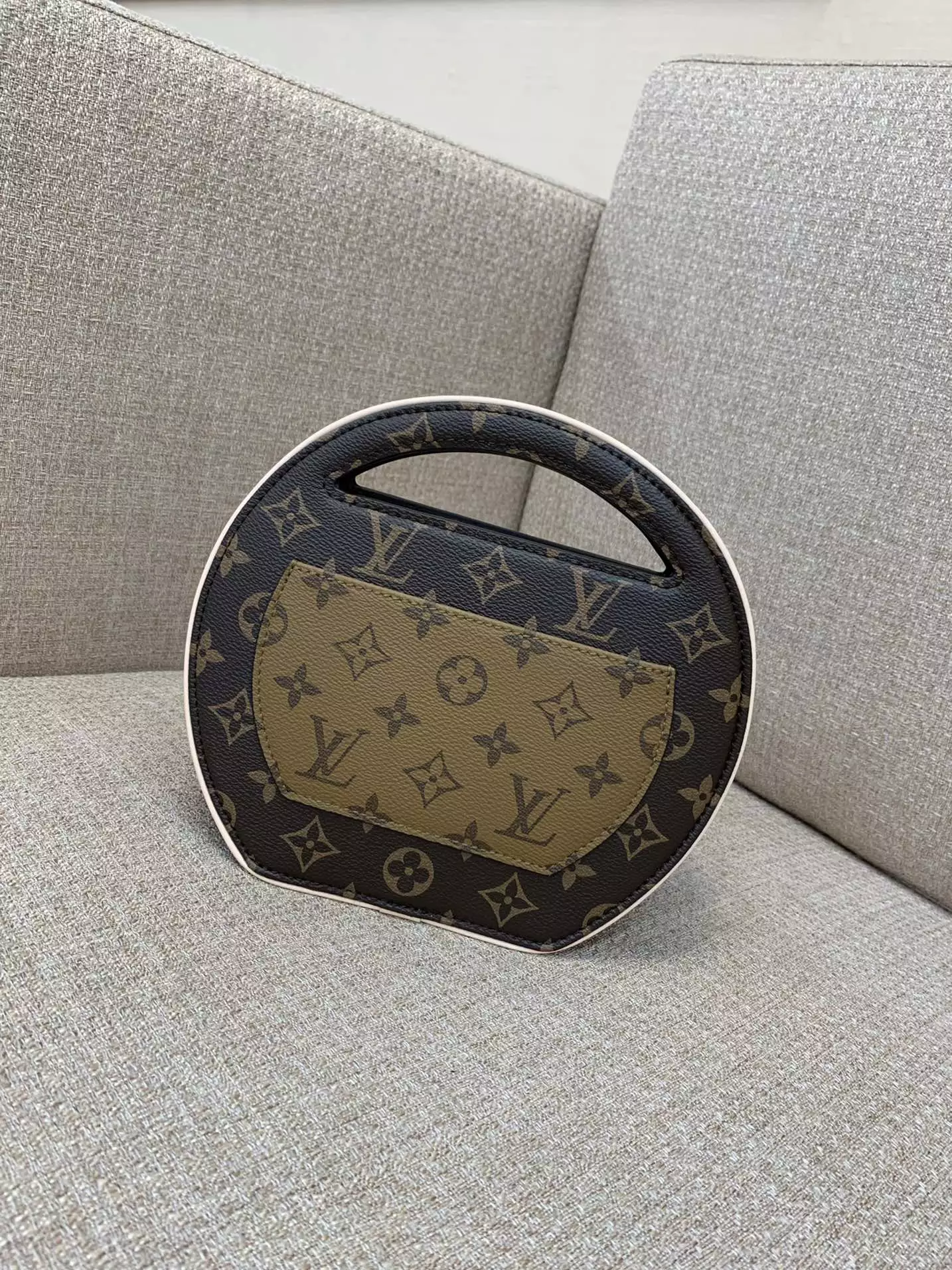 Around Me PM Monogram Brown Coated Canvas