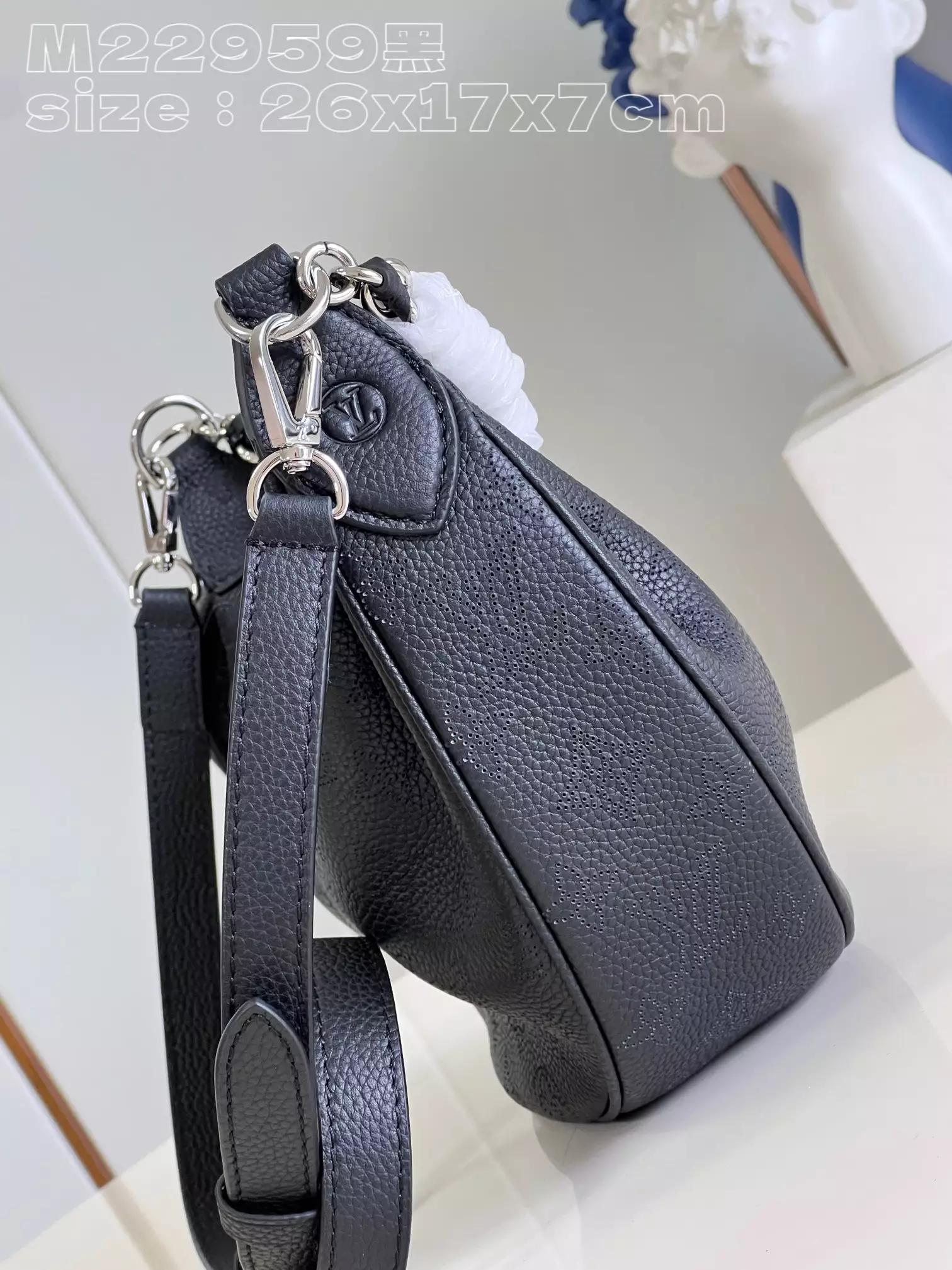 Baia PM Mahina Black Leather