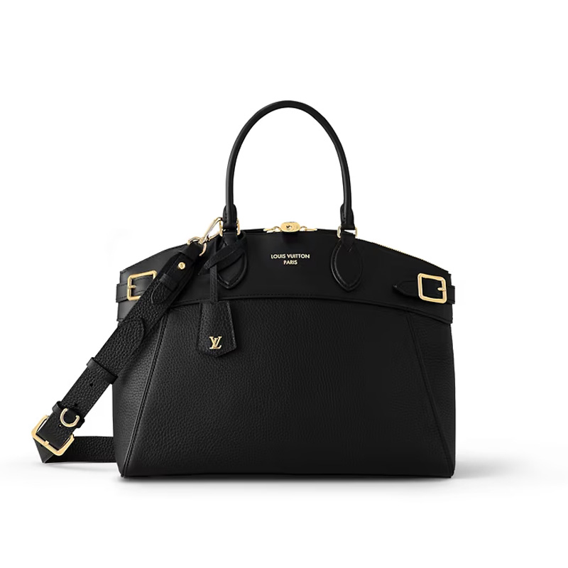 Lock It MM High End Black Taurillon Leather