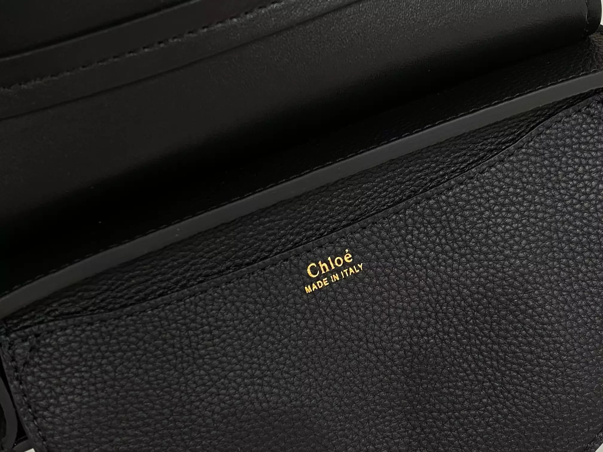 Chloé Marcie Chain Flap Bag in Black