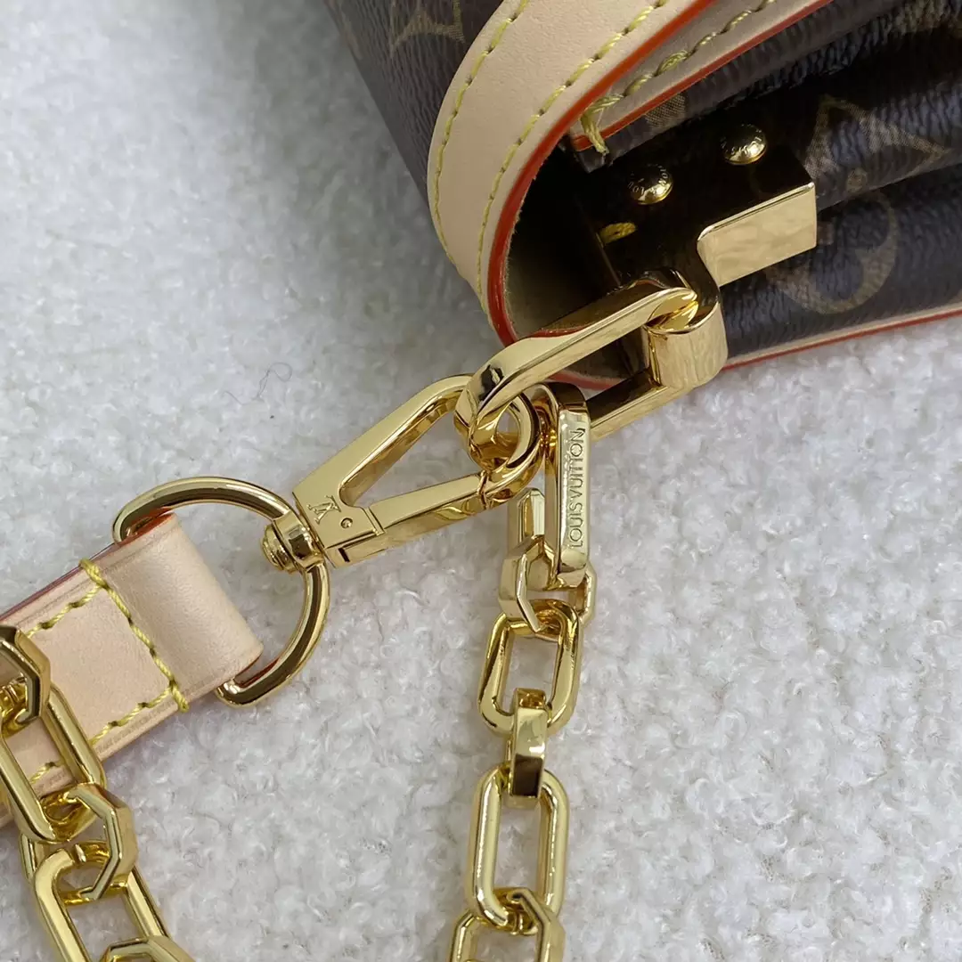 LV Dauphine Soft GM Monogram Canvas Brown