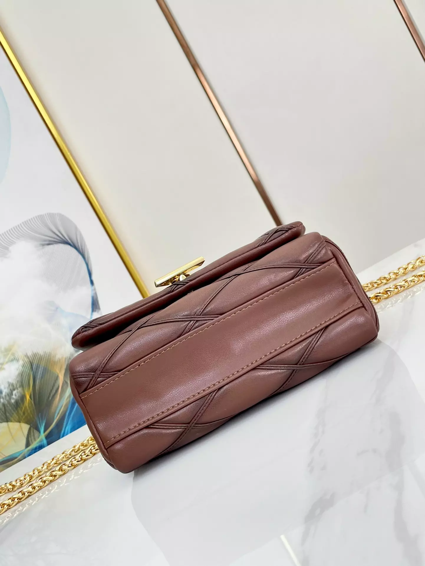 GO-14 MM Malletage Smoked Tan Leather