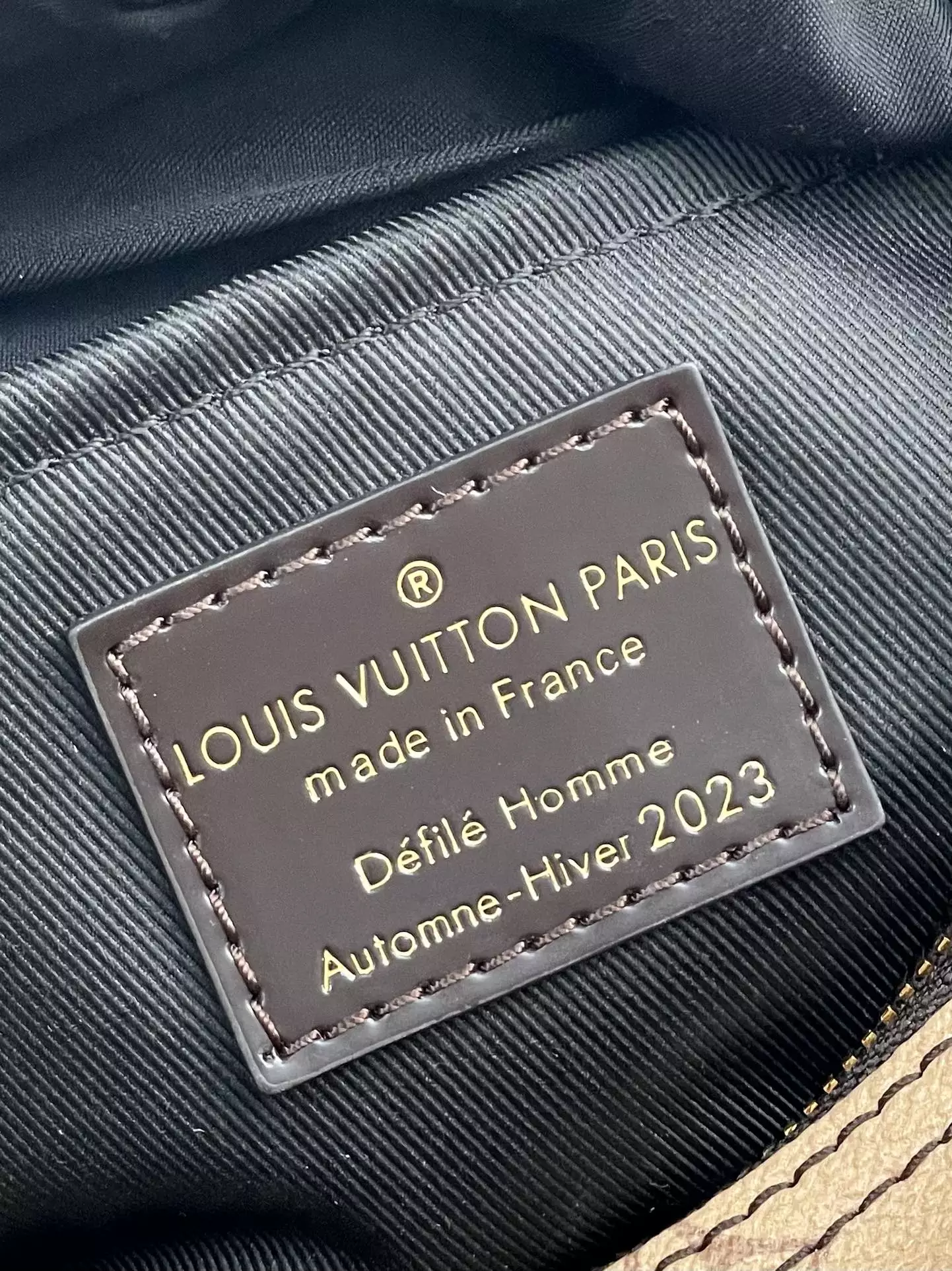 Keepall Bandouliere 25 Brown Monogram Coated Canvas And Cowhide Leather