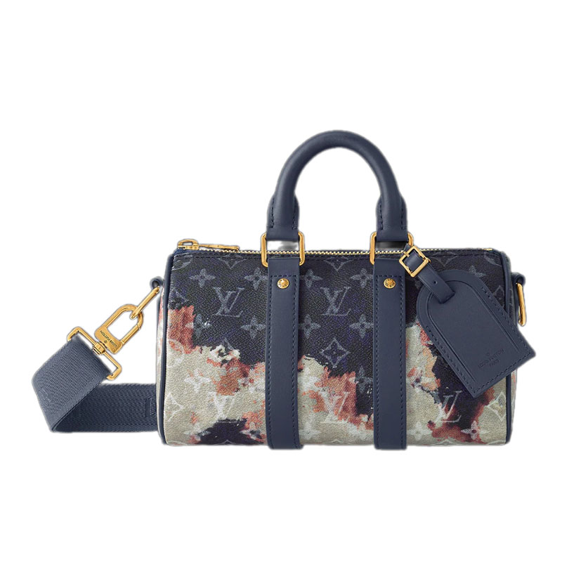 Keepall Bandoulière 25 Monogram Bleach Ink Blue