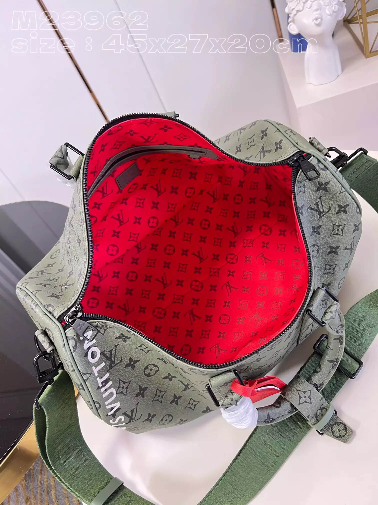 Keepall Bandoulière 45 Monogram Other Khaki Green