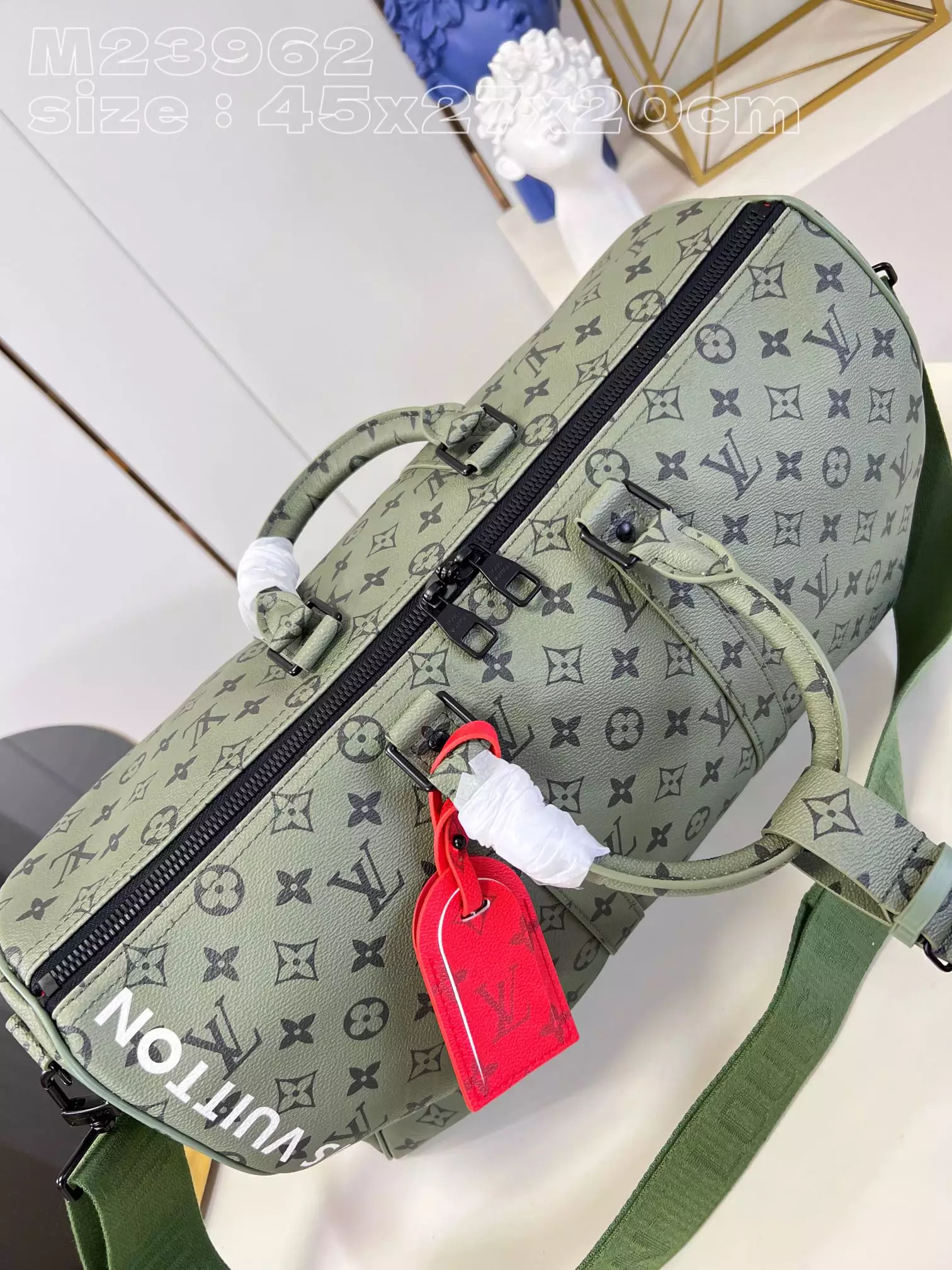 Keepall Bandoulière 45 Monogram Other Khaki Green