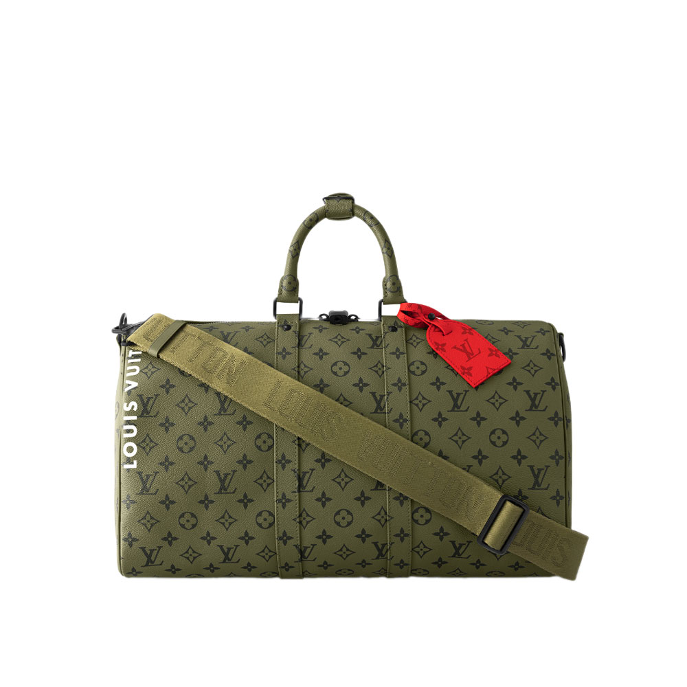 Keepall Bandoulière 45 Monogram Other Khaki Green