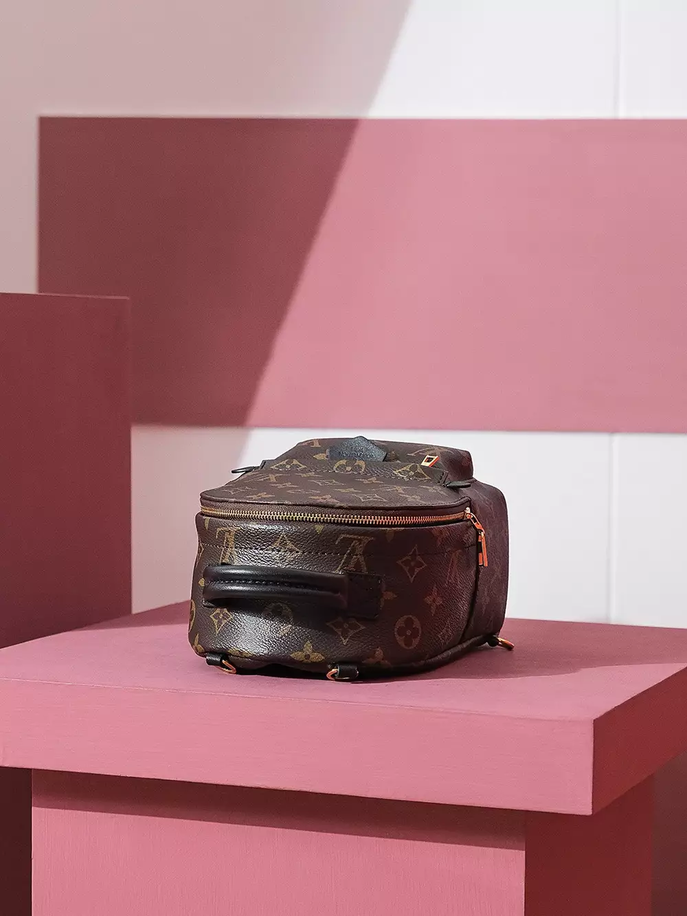 LV Palm Springs Mini Backpack Monogram Brown