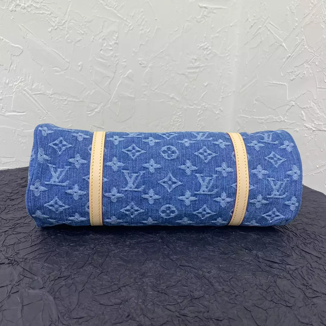 LV Remix Papillon Monogram Denim