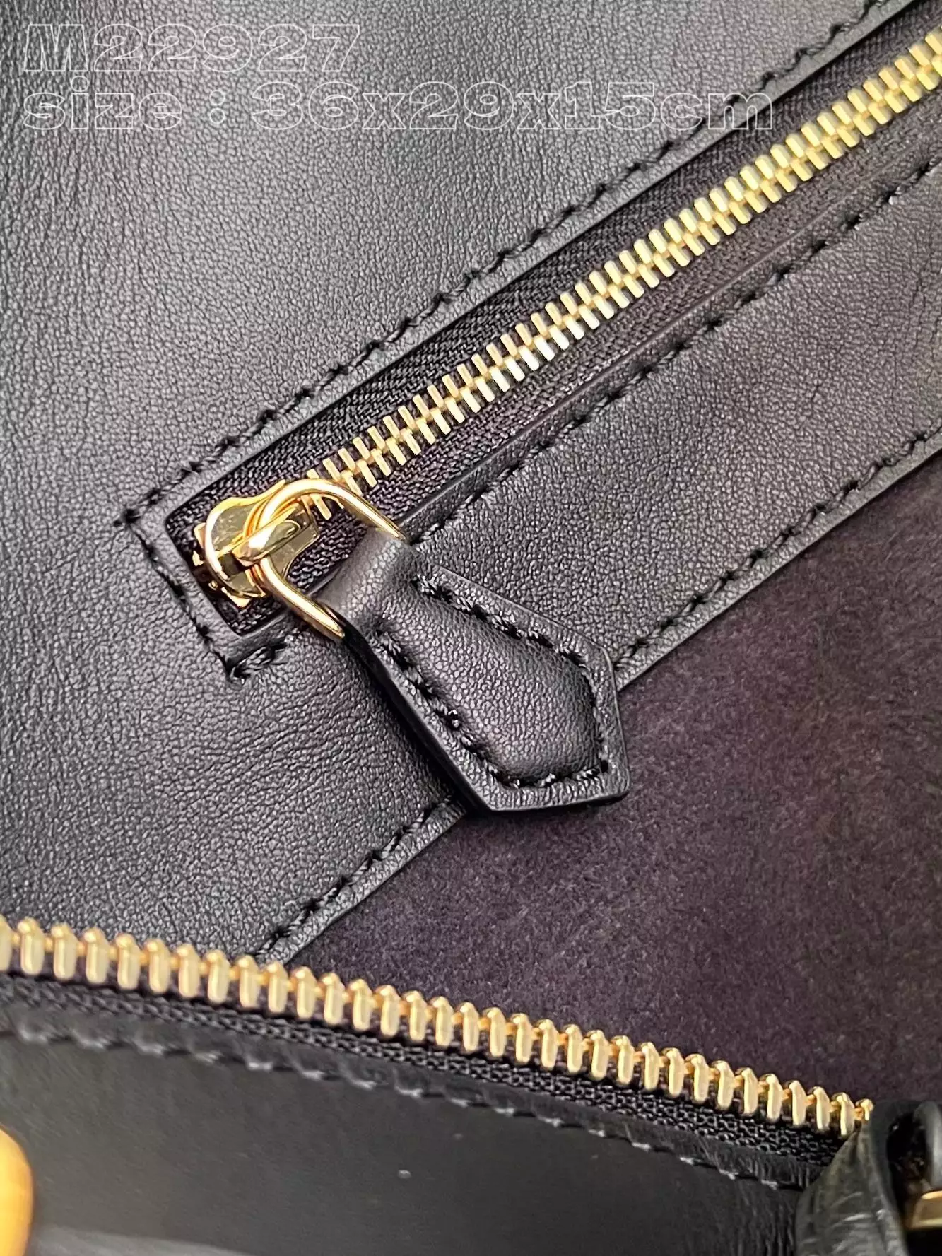 Lock It MM High End Black Taurillon Leather