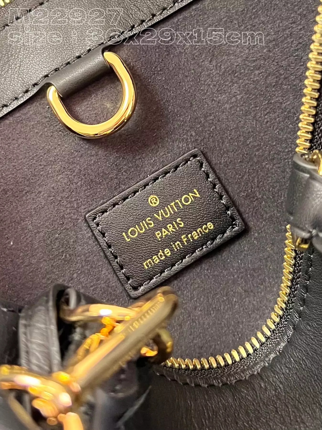 Lock It MM High End Black Taurillon Leather