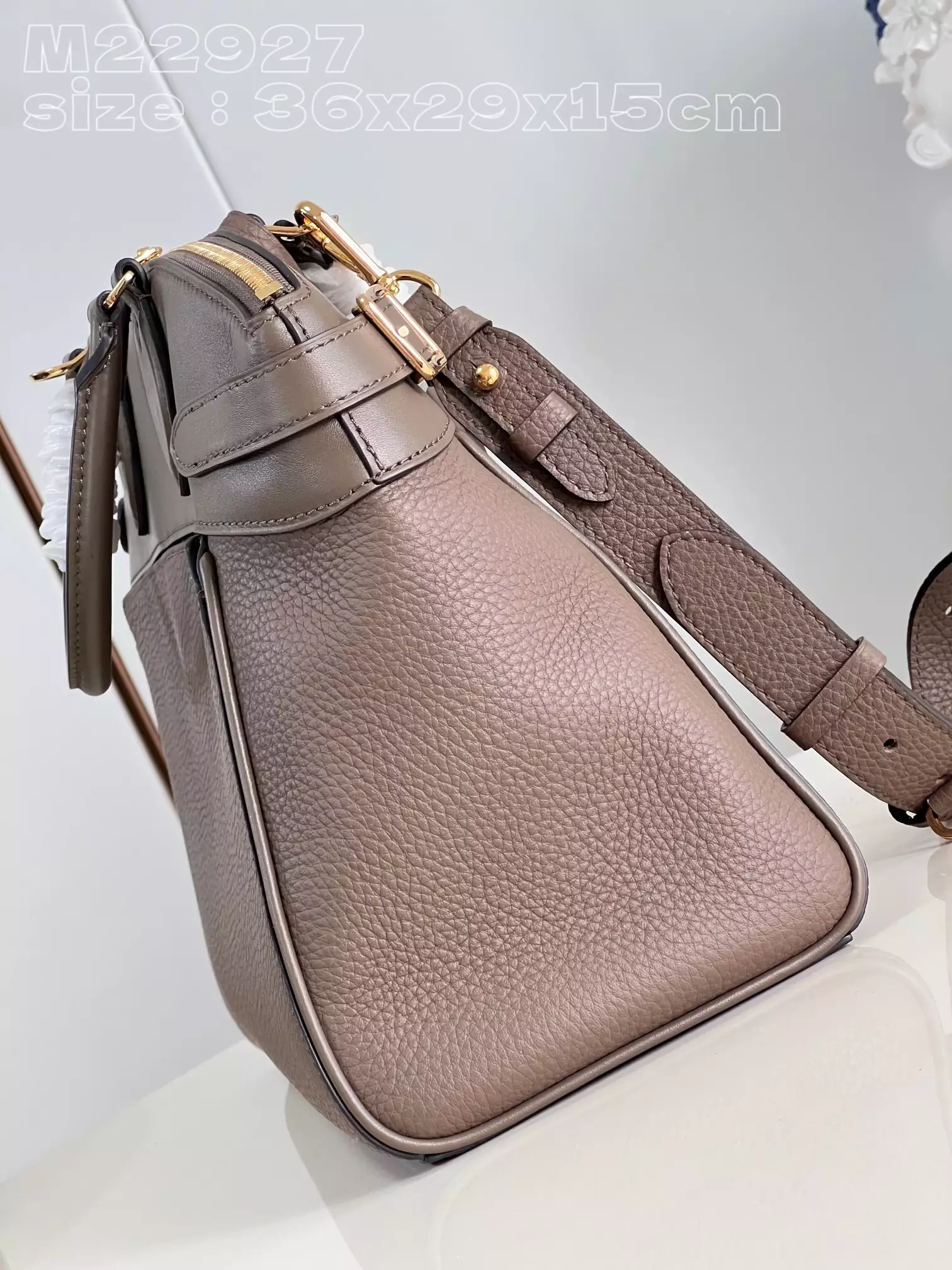 Lock It MM High End Earth Taurillon Leather