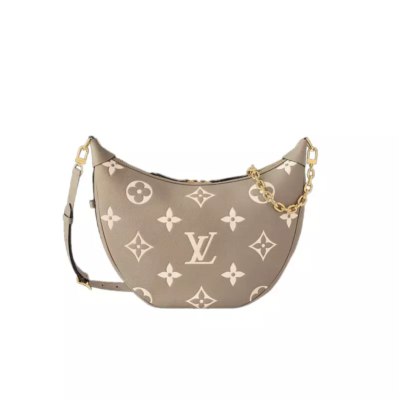 Loop Hobo Bicolor Monogram Empreinte Leather