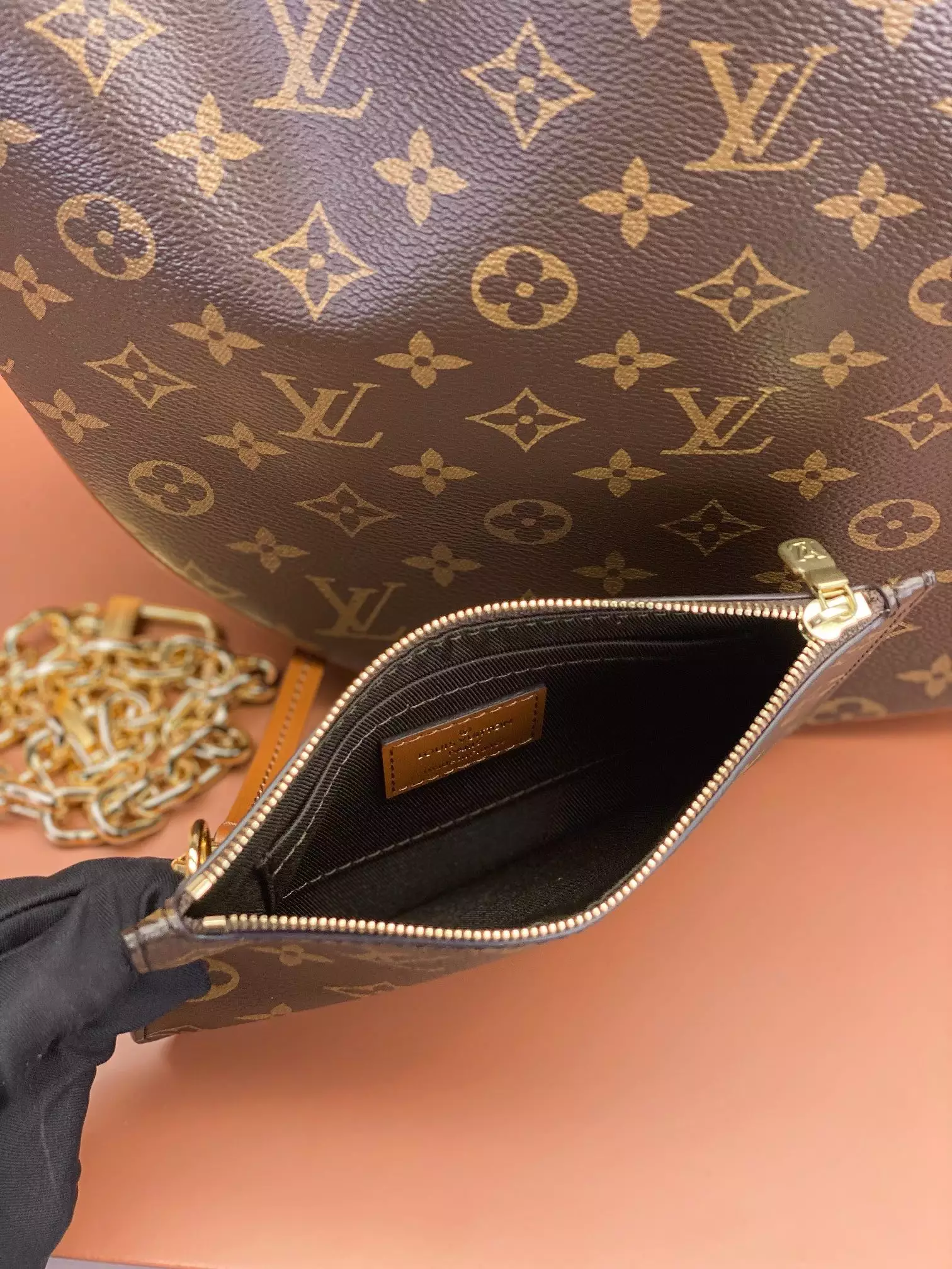 Loop Hobo Monogram and Monogram Reverse Coated Canvas