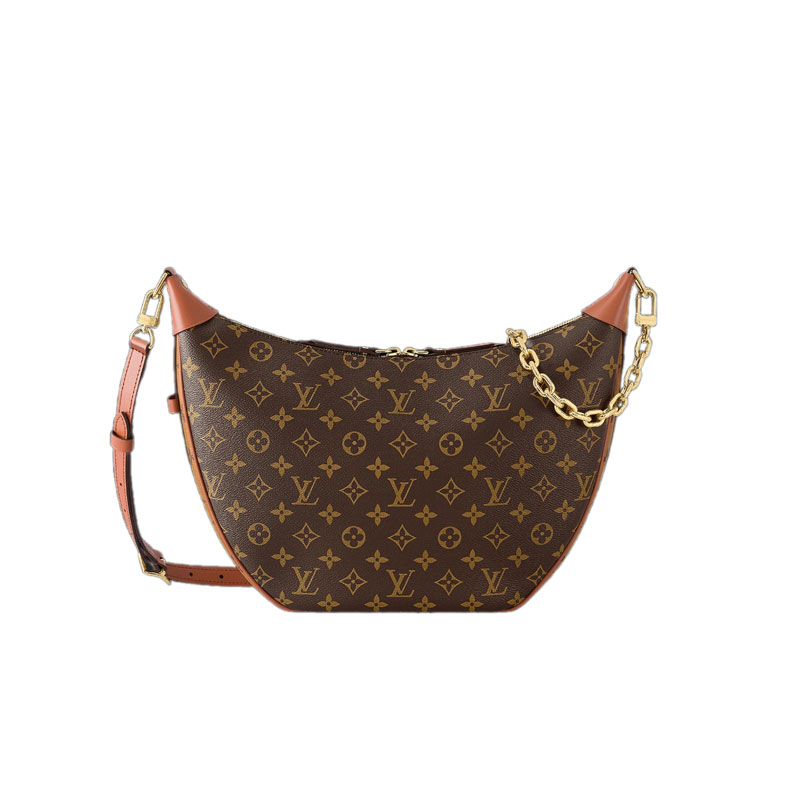 Loop Hobo Monogram and Monogram Reverse Coated Canvas