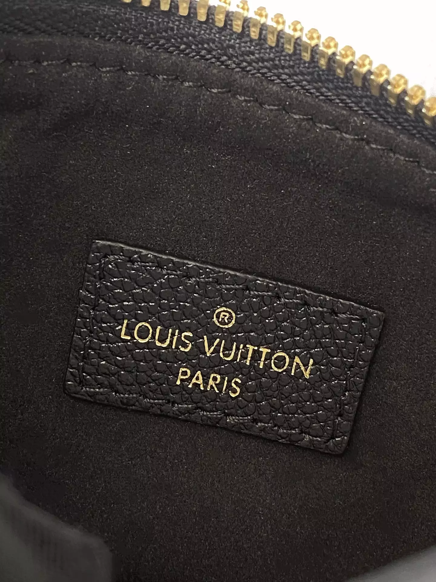 Nano Speedy Bicolor Monogram Empreinte Black/Beige Leather