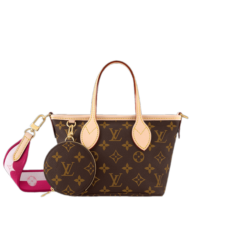 Neverfull BB Monogram Canvas in Rose Peony