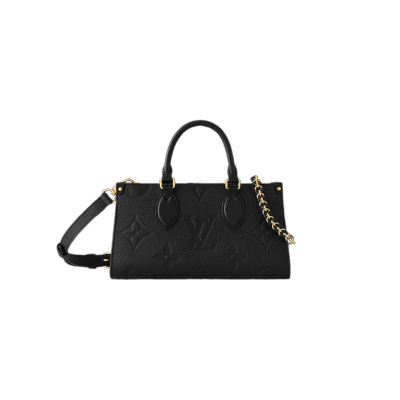OnTheGo East West Monogram Empreinte Black Leather