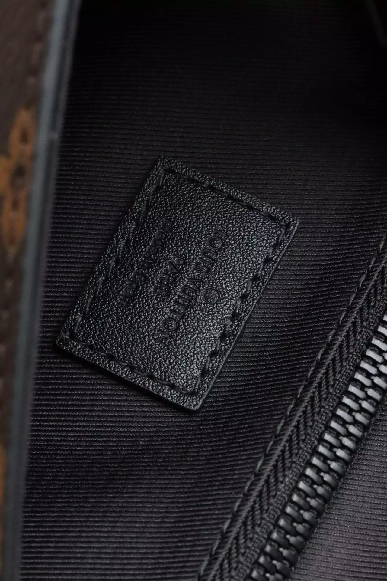 S Lock Sling Bag Monogram Macassar Canvas