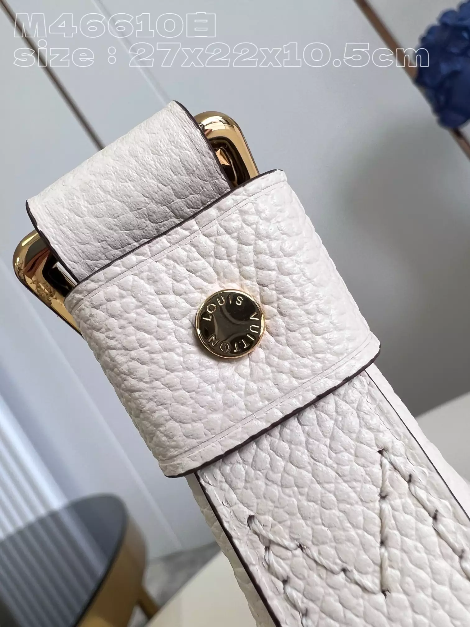 Sac Sport Monogram Empreinte Cream Beige Leather