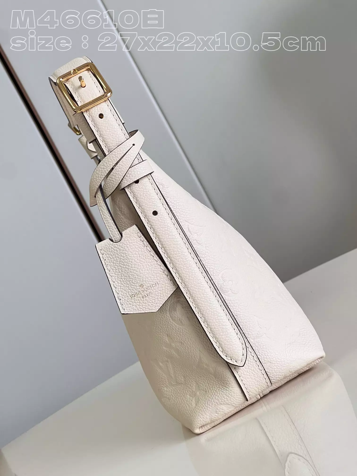 Sac Sport Monogram Empreinte Cream Beige Leather