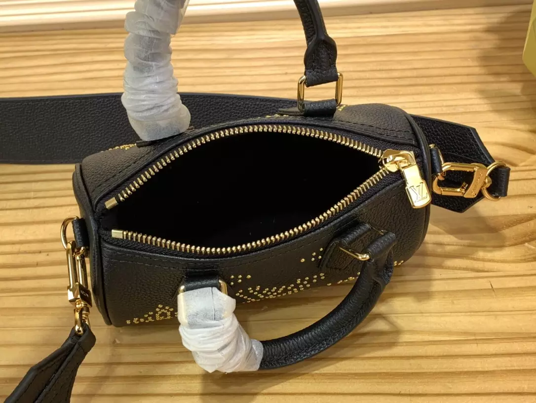 Nano Speedy Monogram Empreinte Grained Cowhide Leather