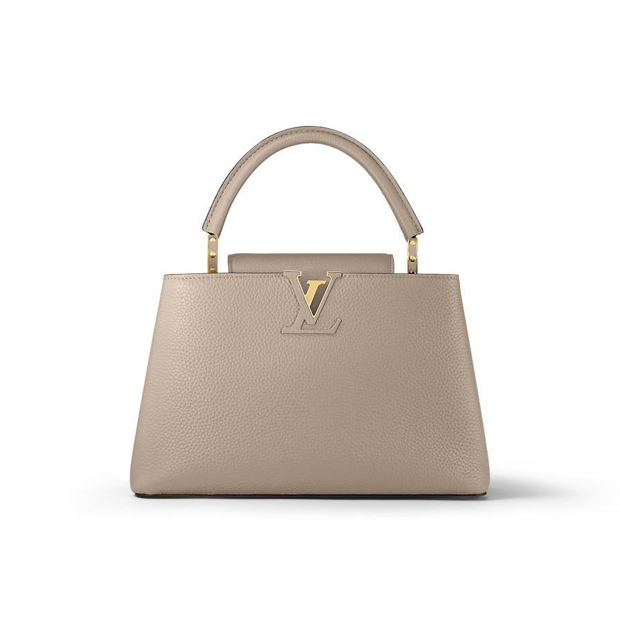 Capucines MM Taurillon Leather Bag