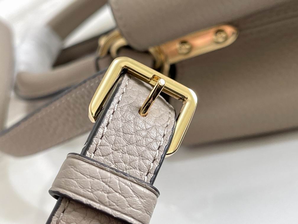 Capucines MM Taurillon Leather Bag